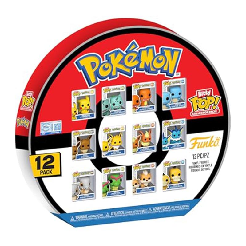 Funko Bitty Pop! Multipack Figuras Pokemon 12p
