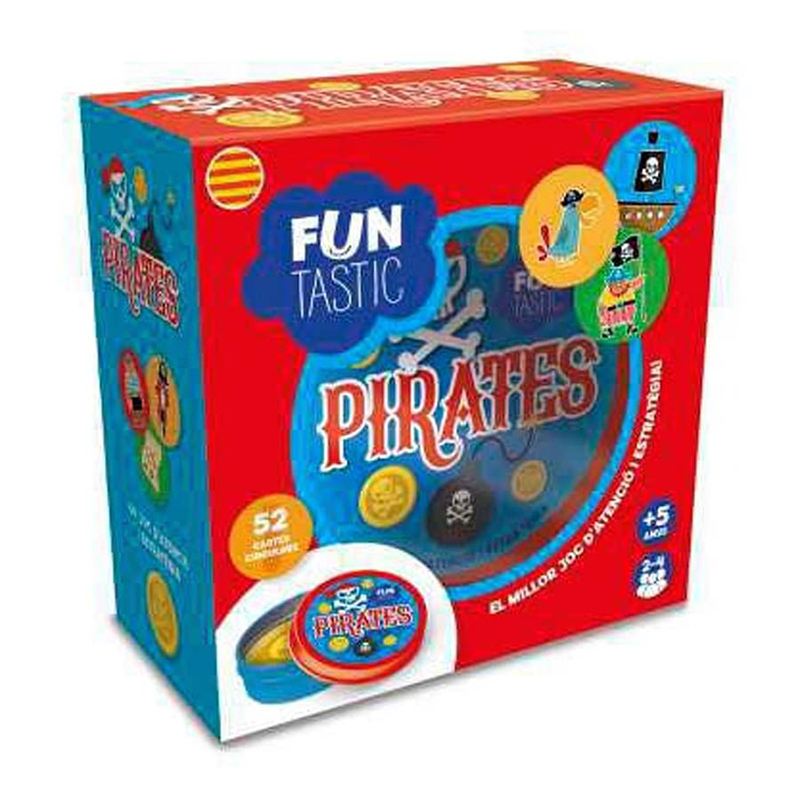 Juego Cartas Funtastic Piratas en Catalán