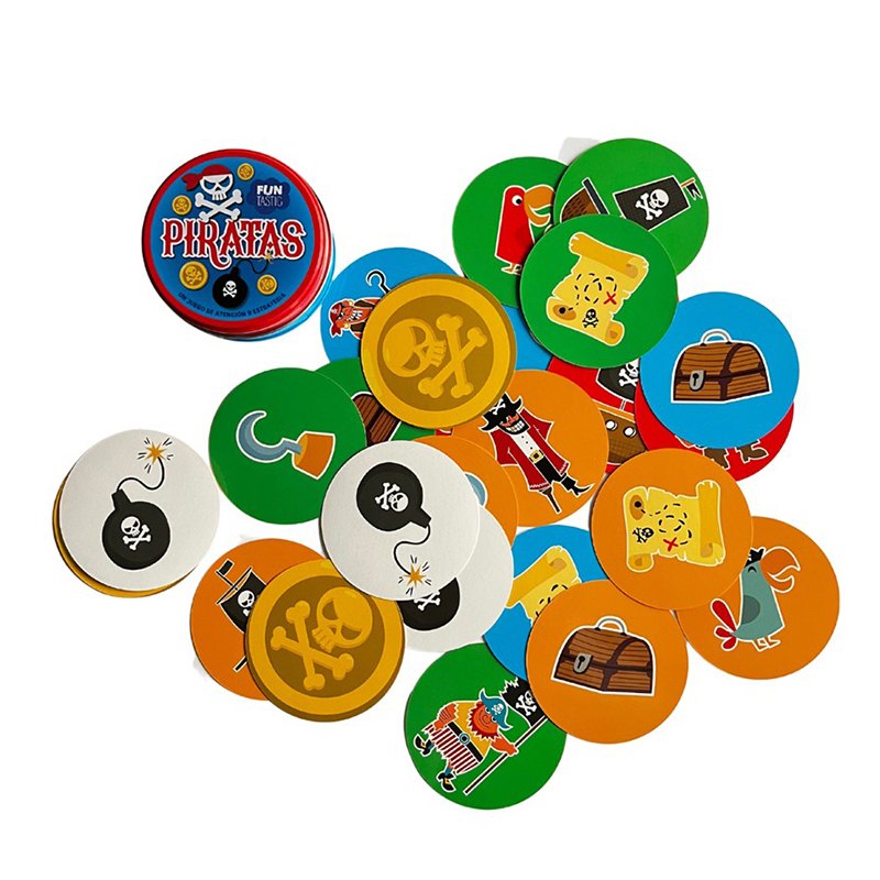 Juego Cartas Funtastic Piratas en Catalán - Imagen 1
