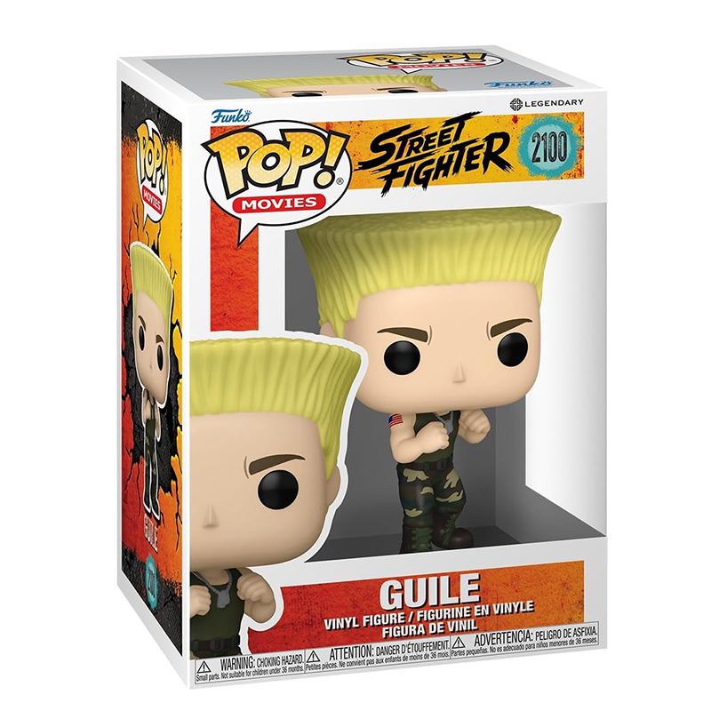 Funko Pop! Figura Street Fighter Guile 2100