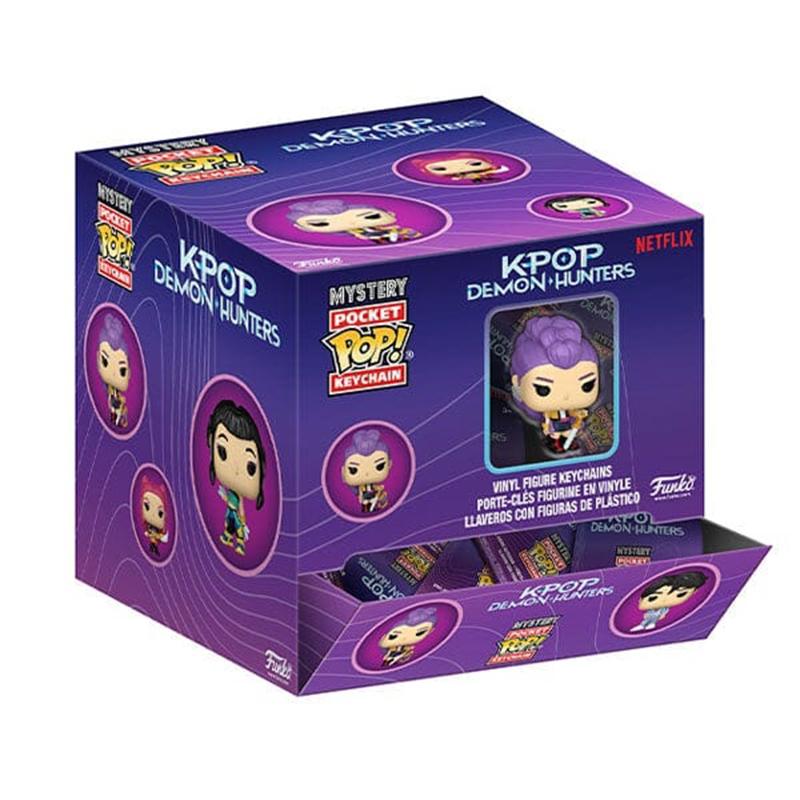 Funko Mystery Pocket Pop! K-Pop Demon Hunters Porta-chaves Figura Surpresa - Imagem 1