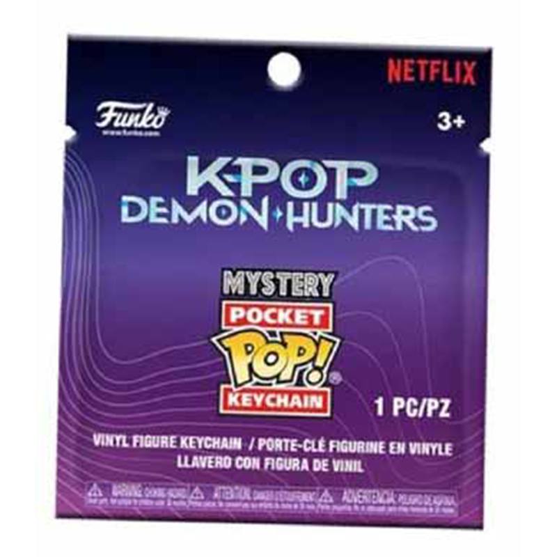 Funko Mystery Pocket Pop! K-Pop Demon Hunters Porta-chaves Figura Surpresa - Imagem 2