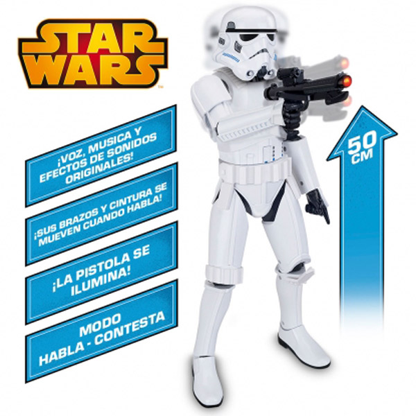 Storm Trooper Interactivo Star Wars 50cm - Imagen 2