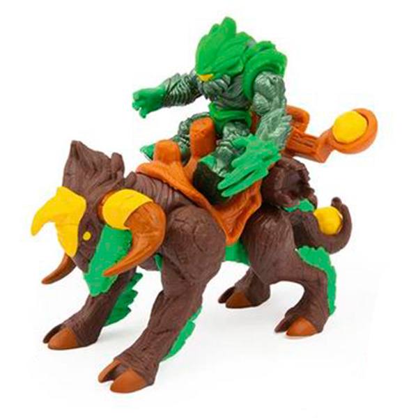 Gormiti Legends Troncalion Elemental Beasts com Figura - Imagem 1