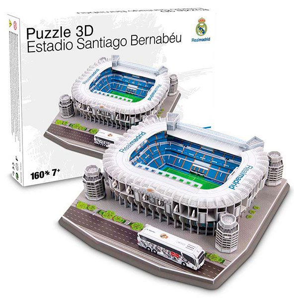 Puzzle 3D Real Madrid Santiago Bernabeu - Imagen 1