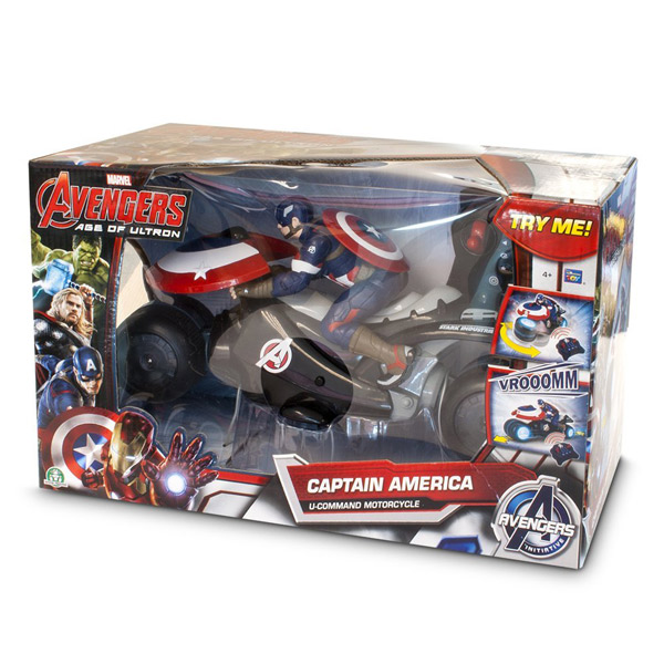 Motocicleta Capitan America Avengers R/C - Imagen 1