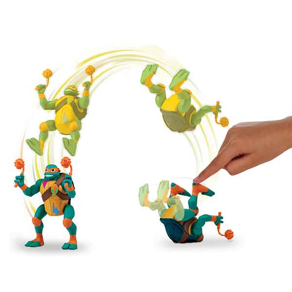 Taratugas Ninja Figura Michelangelo 18cm - Imagem 2