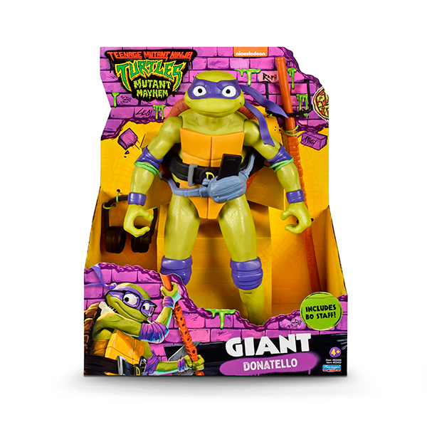 TMNT Movie Figura Gigante Donatello 30cm Serie 2 - Imagem 1