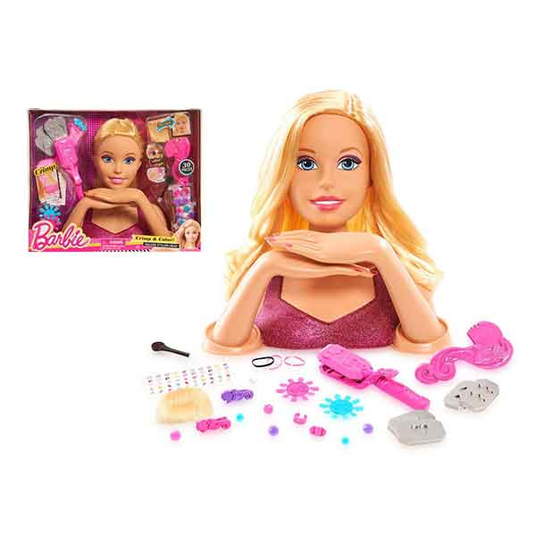 Barbie Busto Deluxe Crimp & Color - Imagen 1