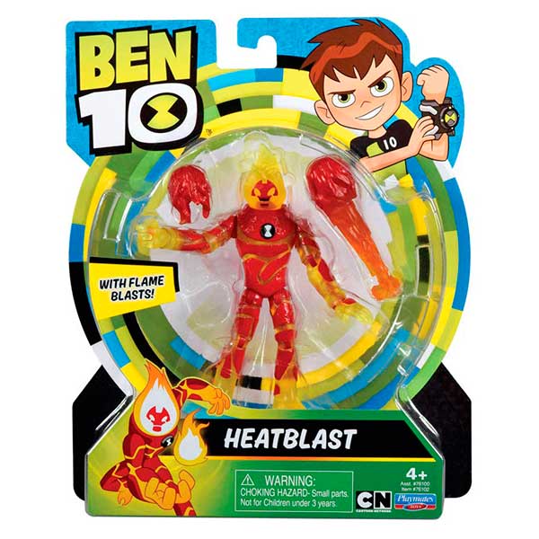 Figura Ben 10 Ben Heatblast - Imagen 1