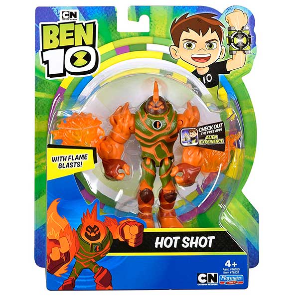 Figura Ben 10 Hot Shot - Imatge 1