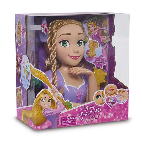 Disney Busto Deluxe Rapunzel Peinados y Maquillaje - Imatge 1