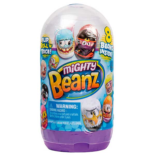 Mighty Beanz Slam Pack 8 Figures Beanz - Imatge 1
