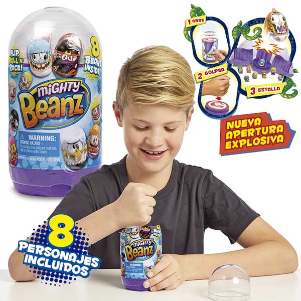 Mighty Beanz Slam Pack 8 Figuras Beanz - Imatge 1