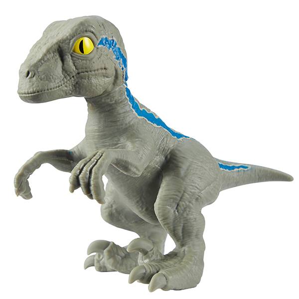Jurassic World Figura Dinossaurio Blue Raptor Strecth - Imagem 1