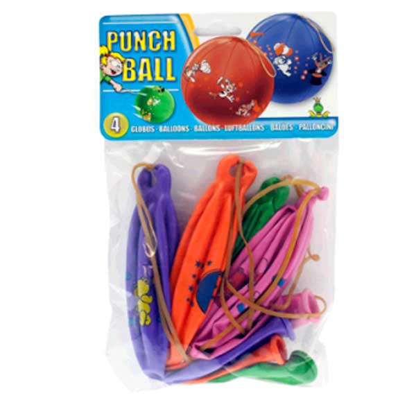 Bolsa 4 Globos Punch-Ball - Imagen 1