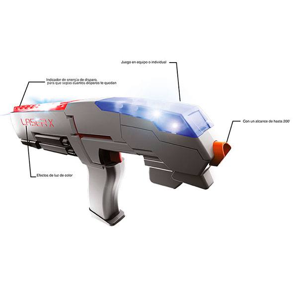 Pistola Laser X Doble - Imagen 2