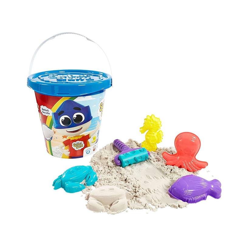 Super Sand Cubo Azul Vida Marina