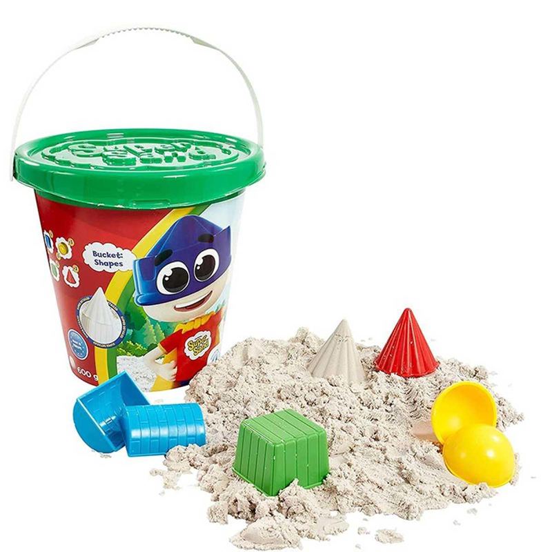 Super Sand Cubo Verde Formas Geométricas