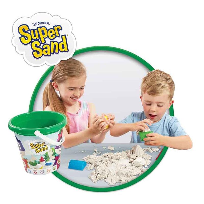 Super Sand Cubo Verde Formas Geométricas - Imagen 2