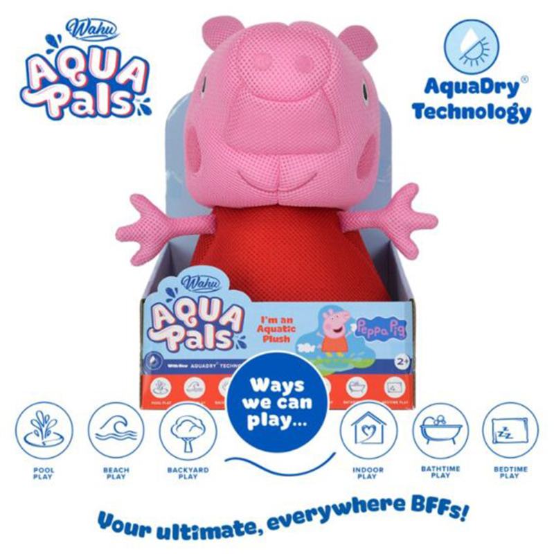 Peppa Pig Muñeco Wahu Aqua Pals Agua - Imatge 