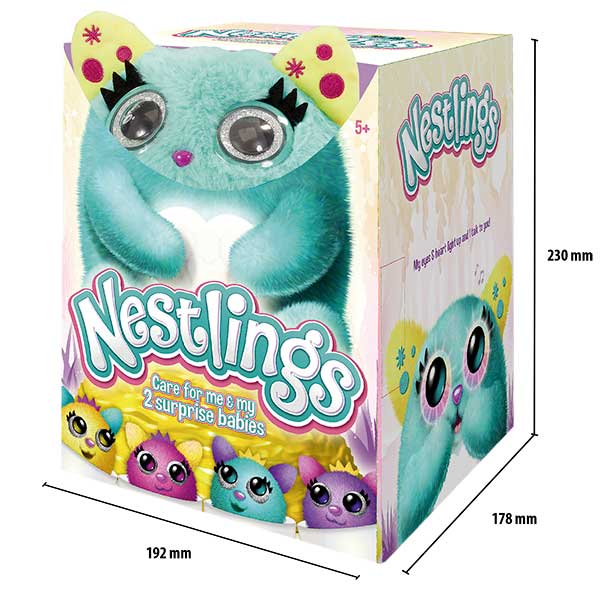 Mascota Nestlings Celeste Interactivo - Imagen 4