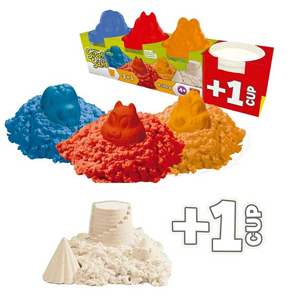 Super Sand Pack Potes 3 + 1 - Imagem 1