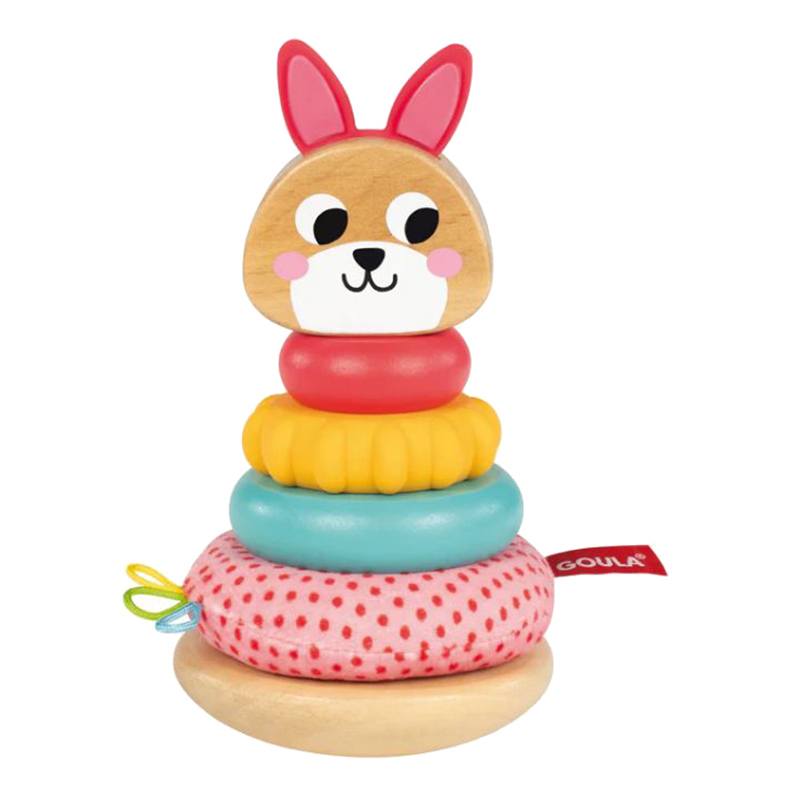 Apilable Conejito de Madera - Imagen 2