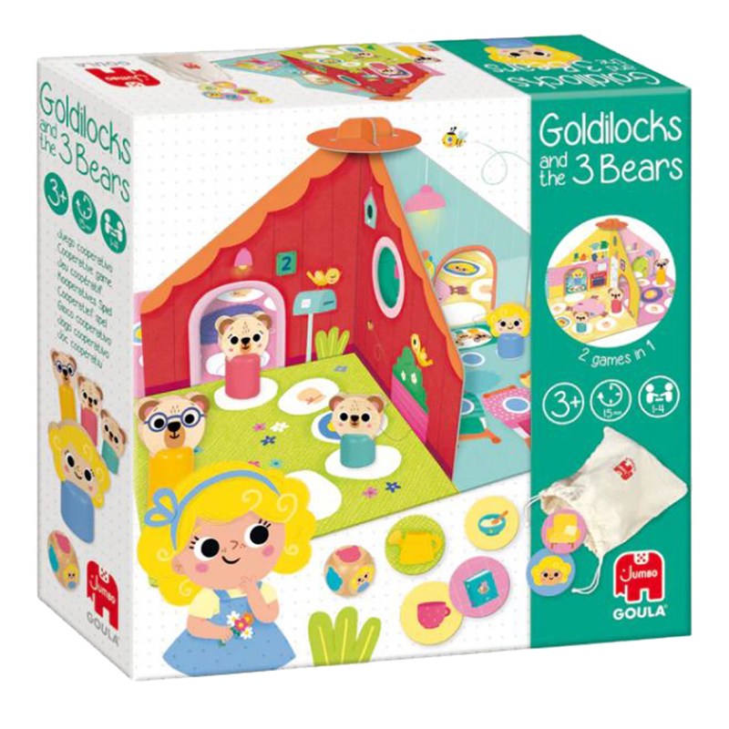 Juego Cooperativo Ricitos de Oro y los Tres Osos