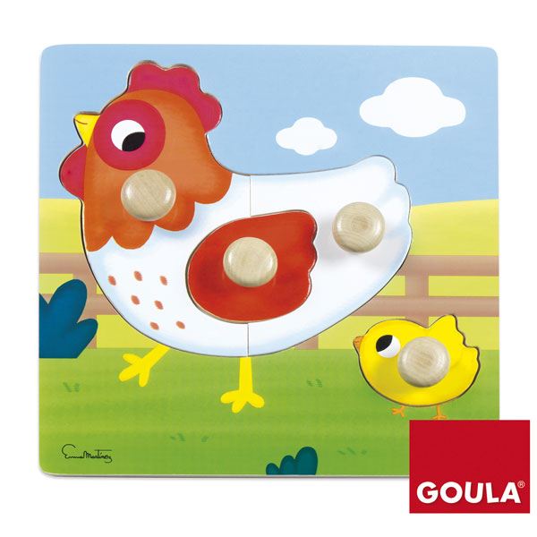 Goula Puzzle 4P Gallina - Imagem 1