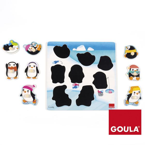 Puzzle 9p Pingüinos - Imatge 1
