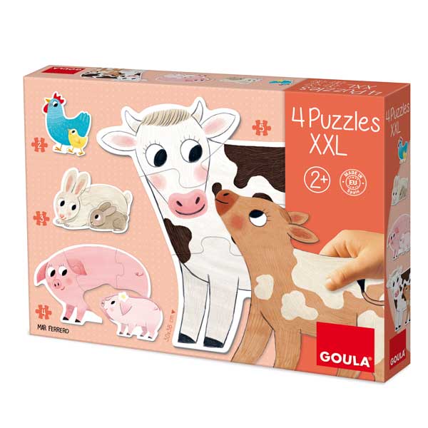 Puzzle XXL Mamás y Cachorros 2-3-4-5p - Imatge 2