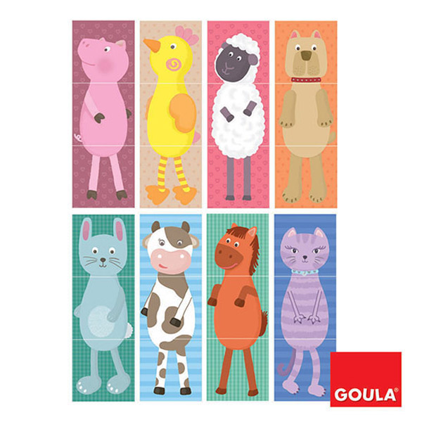 Goula Puzzle 6P Match & Mix - Imagem 1