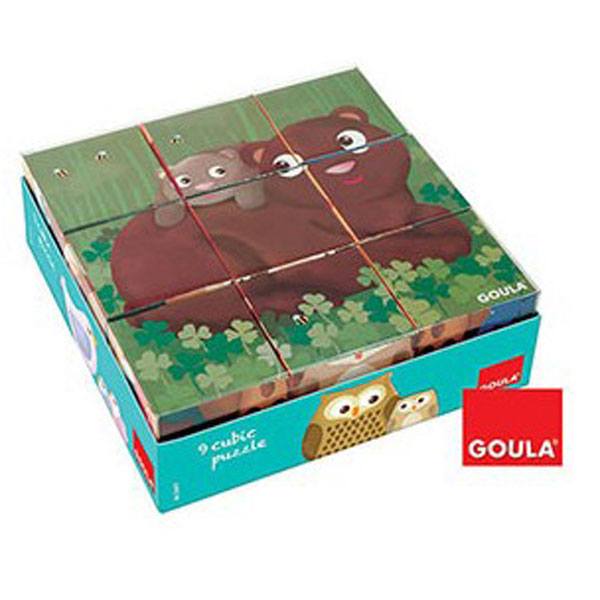 Goula Puzzle 9P Animais do Bosque - Imagem 2