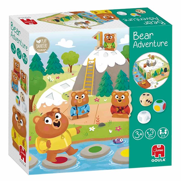 Mochila Escolar Super BEAR ADVENTURE