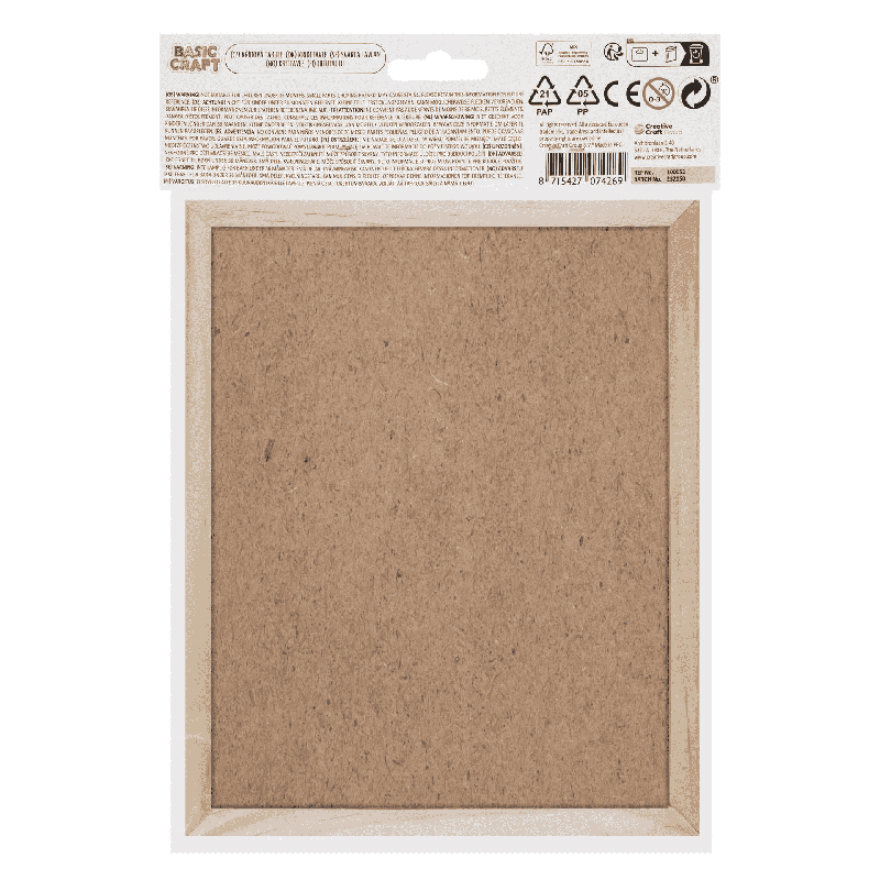 Mini Pizarra de Madera con Tizas y Borrador - Imagen 1