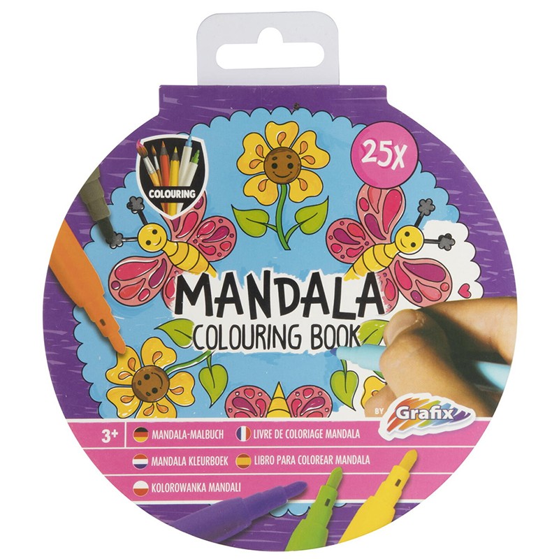 Libro para Colorear Mandalas Flores