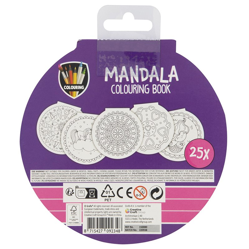 Libro para Colorear Mandalas Flores - Imagen 1