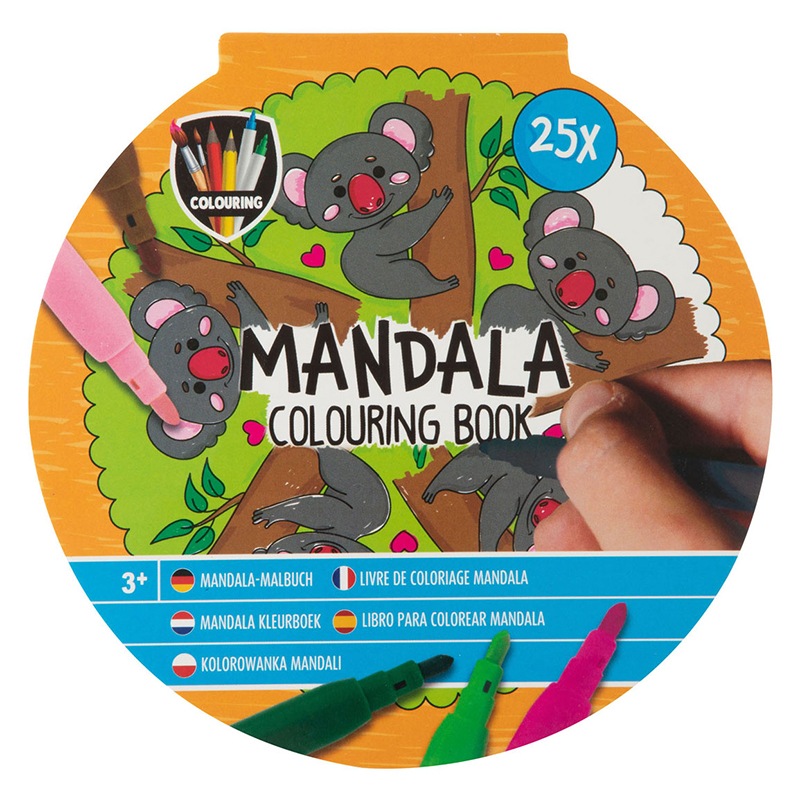 Libro para Colorear Mandalas Animales