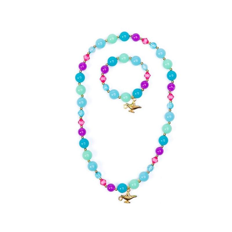 Conjunto de Colar e Pulseira Arabia