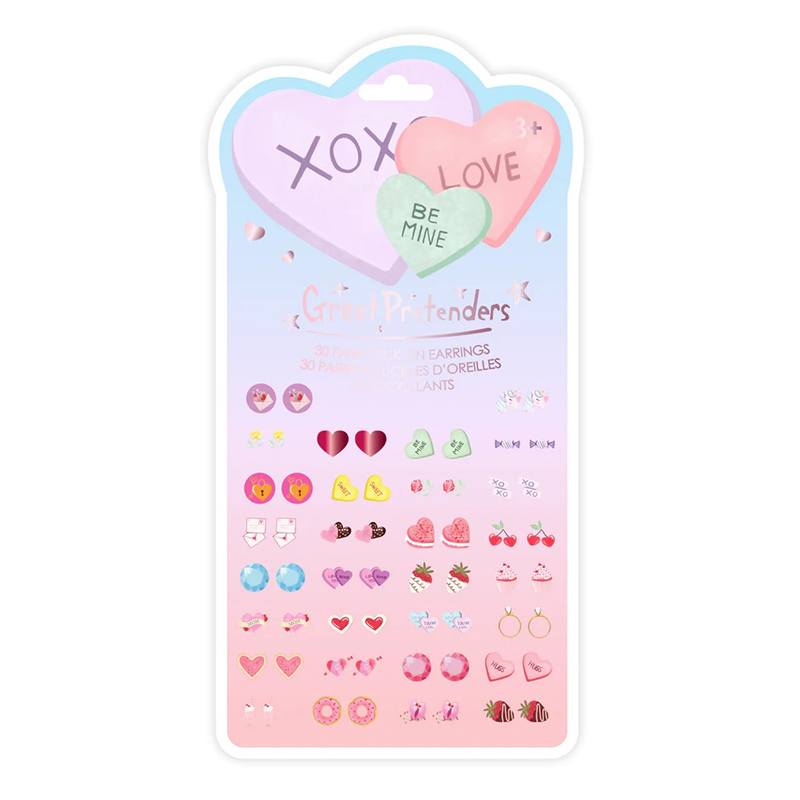 Pendientes Adhesivos Candy Heart