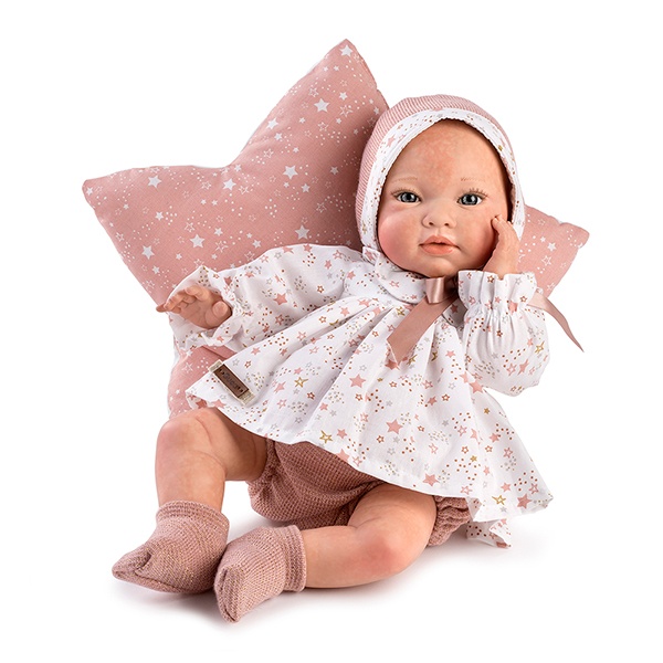 Bebê Boneca Reborn 46cm Super Realista Real Roupa Estilo Urso