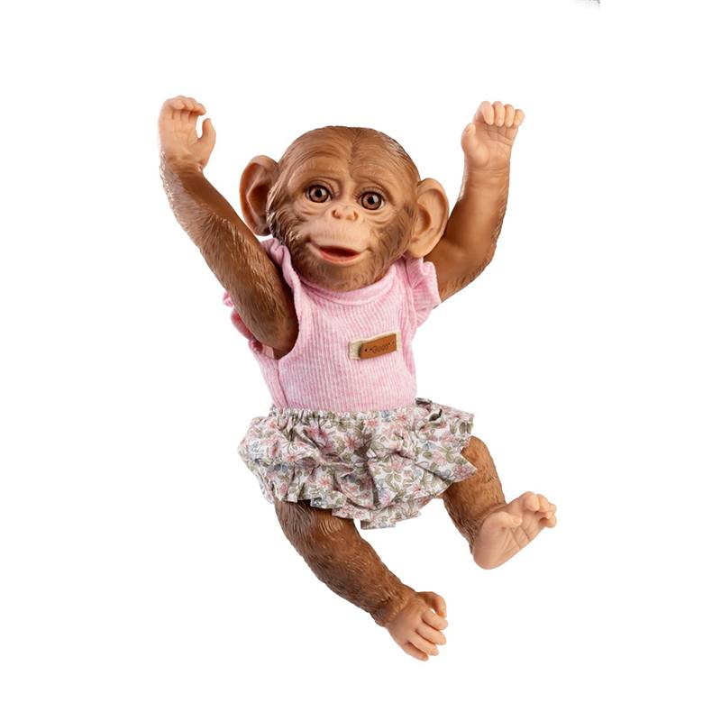 Guca Muñeco Mono Reborn Vinilo 32cm #1 - Imagen 1
