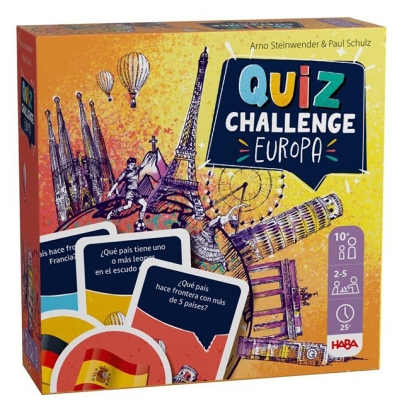 Juego Quiz Challenge: Europa