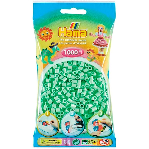 Hama Beads Bolsa 1000p Color Mint - Imagen 1