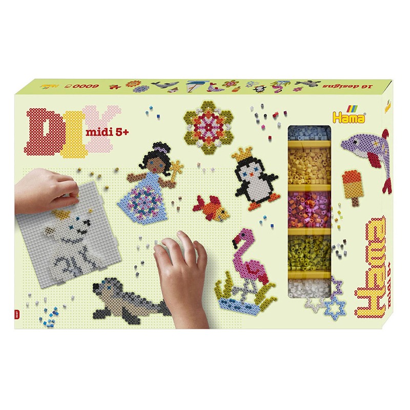 Hama Beads Caja Gigante Regalo 6000 piezas