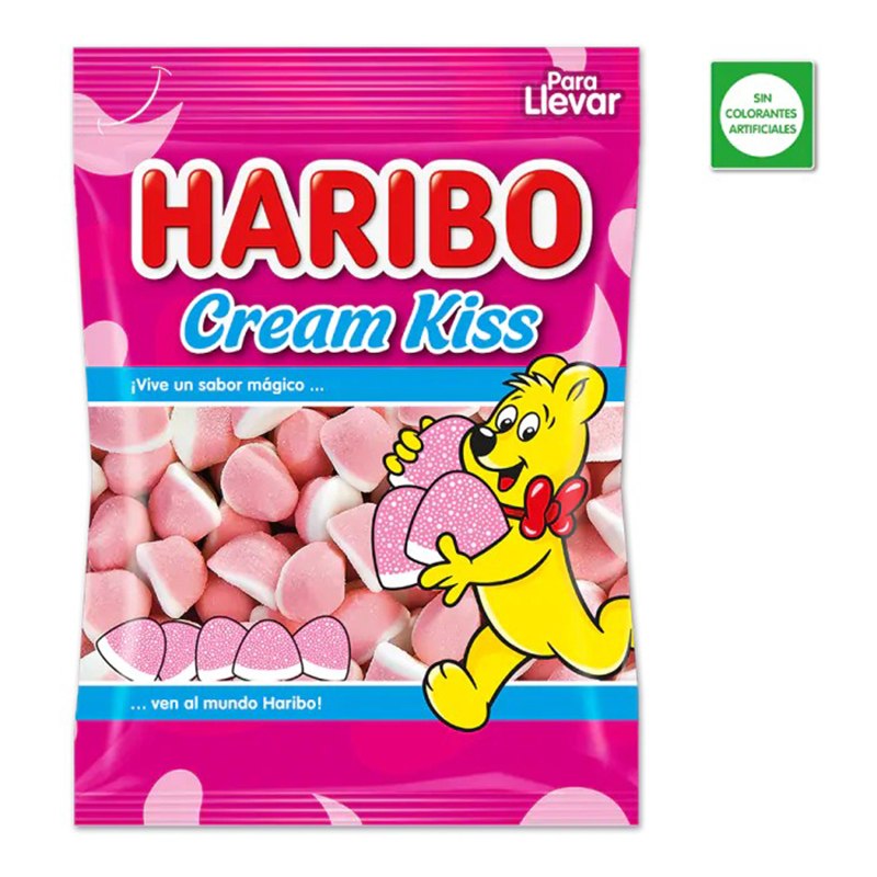 Haribo Cream Kiss 80gr - Imagen 1