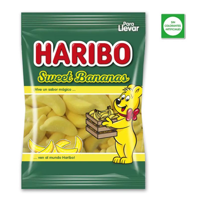 Haribo Sweet Bananas 90gr - Imagem 1