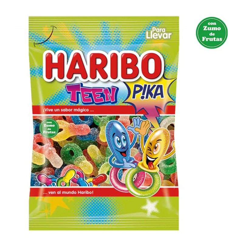 Haribo Teen Pika 90gr - Imatge 1