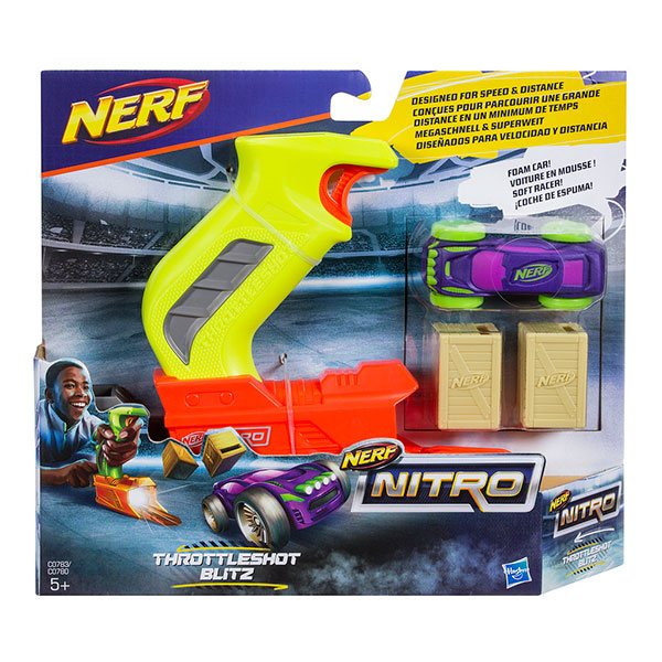 Nerf Nitro Throttleshot Blitz Verde - Imagen 1